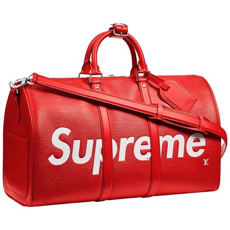 louis vuitton supreme gym bag|authentic louis vuitton duffle bag.